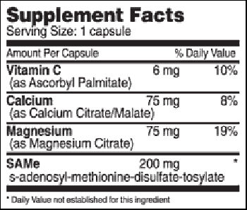MM's SAMe 200 mg 30 caps