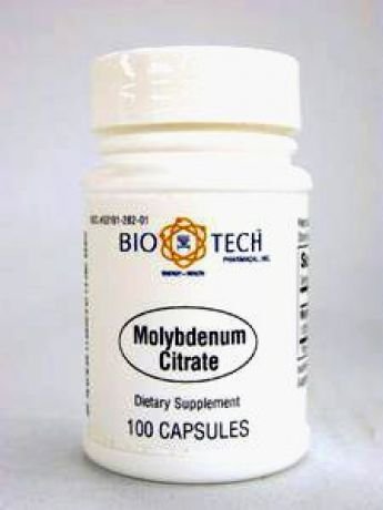 BioTech`s Molybdenum Citrate 30 mcg 100 caps