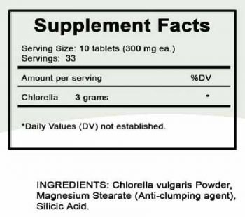 E-Lyte`s Chlorella 300 mg 1167 Tablets