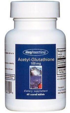 ARG's Acetyl-Glutathione 100 mg 60 Tablets