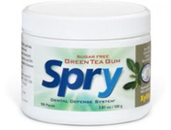 SPRY Green Tea Gum 100ct