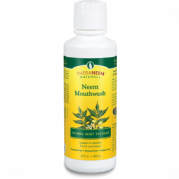 Organix South, TheraNeem Naturals, Neem Mouthwash, Herbal Mint Therape, 16 fl oz (480 ml)