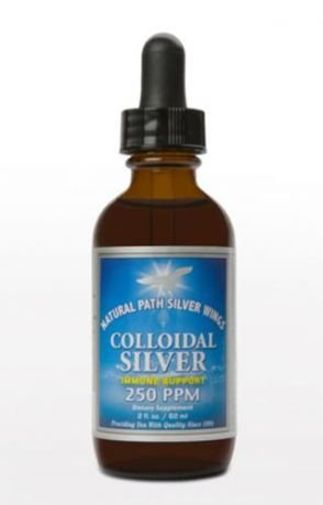 Natural Path Silver Wings, Colloidal Silver, 250 ppm, 4 oz