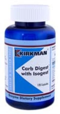 Kirkman`s Carb-DigestT Capsules 120 3 box value pack