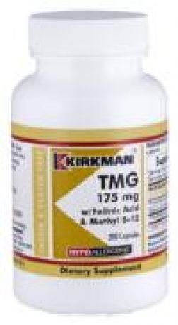 Kirkman's TMG 175 mg with Folinic Acid & B-12 - Hypoallergenic 3 box value pack