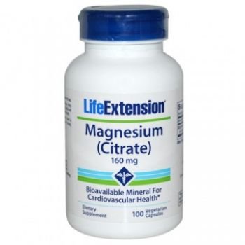Life Extension, Magnesium(citrate) 160 mg 100 caps