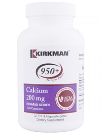 Kirkman 950+ Calcium 200 mg 120 caps