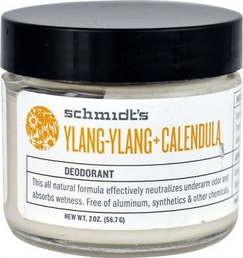 Schmidt's Deodorant Natural Deodorant Ylang Ylang plus Calendula -- 2 oz