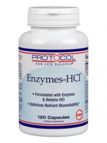 Protocol For Life Balance, ENZYMES-HCL™ 120 CAPS