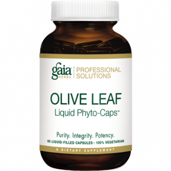 Gaia Herbs, Olive Leaf 500 mg 60 sgels