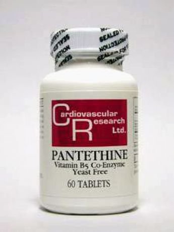 Ecological Formulas Pantethine (Vitamin B5) 165 mg 60 tabs