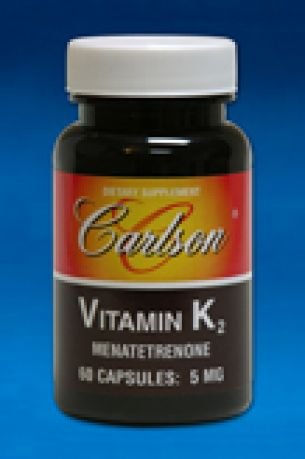 Carlson's Vitamin K2 (Menatetrenone) 5 mg 180 capcules