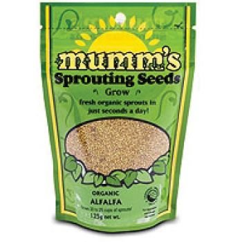 Mumm's Buckwheat (hulls on) Certified Organic Sprouting Seeds 1 kg