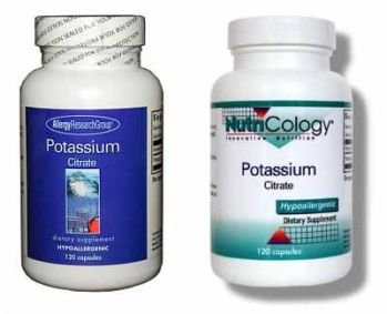 ARG`s Potassium Citrate 99 mg 120 caps