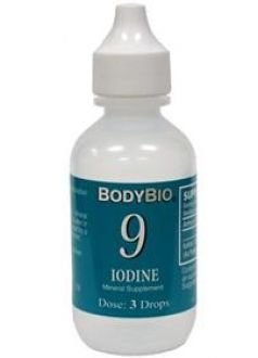 BodyBio  Iodine (#9) Liquid Mineral 2 oz