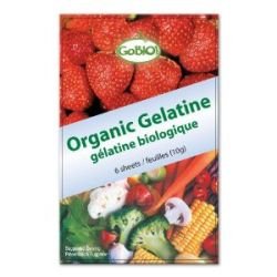 Go!BIO Organic Gelatin 6 sheets (10 gr)