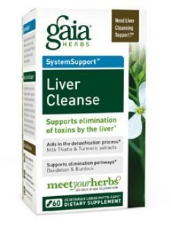 Gaia, Liver Cleanse, 60 caps