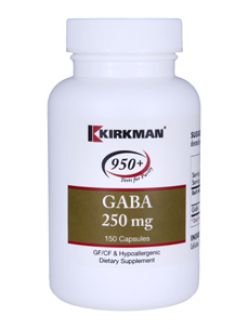 Kirkman 950+ GABA 250 mg 150 caps
