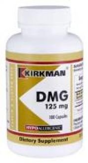 Kirkman`s Hypoallergenic Dimethylglycine (DMG) 100 Capsules 3 box value pack