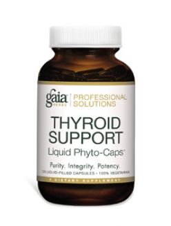 Gaia Herbs, Thyroid Support Formula, 60 lvcaps