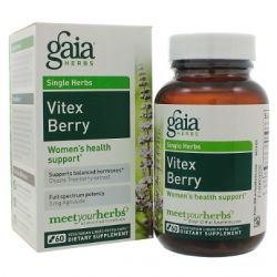 Gaia Herbs, Vitex Berry 500mg Capsules