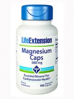 Life Extension, Magnesium Caps 500 mg 100 caps