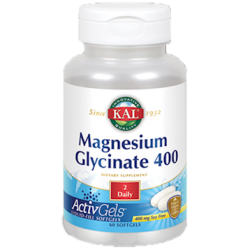 Magnesium Glycinate 400 mg 60 softgels