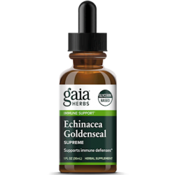 Gaia Herbs Echinacea/ Goldenseal Alcohol-Free 1 oz