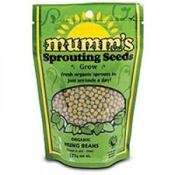 Mumm's Mung Beans  Certified Organic Sprouting Beans 250 gr