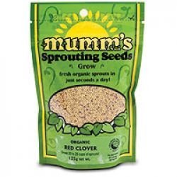 Mumm's Red Clover Certified Organic Sprouting Seeds 250 gr